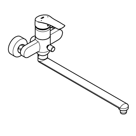 Смеситель для ванны Grohe Eurosmart New 23992 003 (23992003) хром